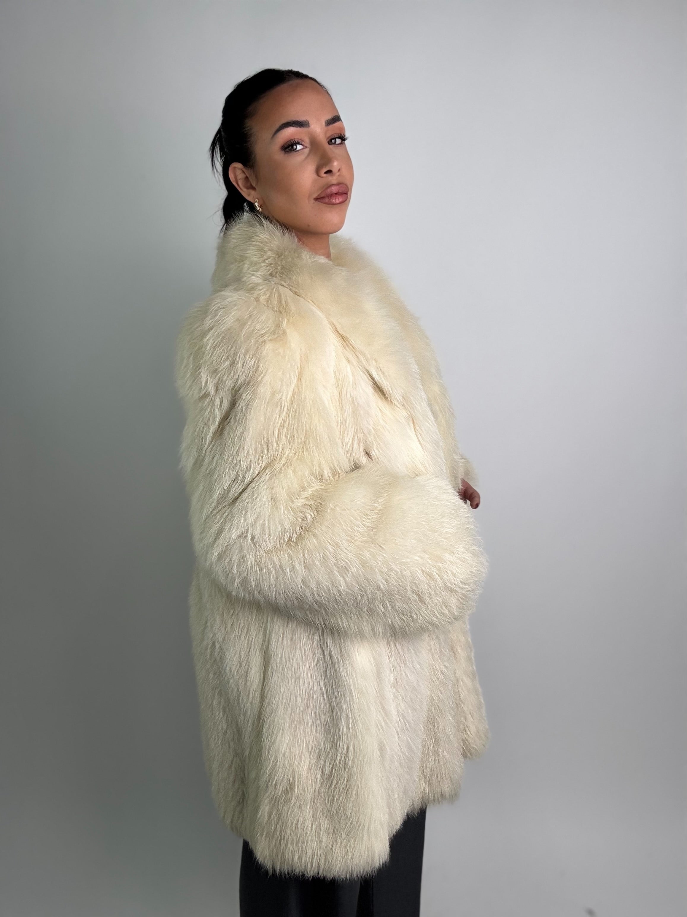 Giacca in volpe della groenlandia N48