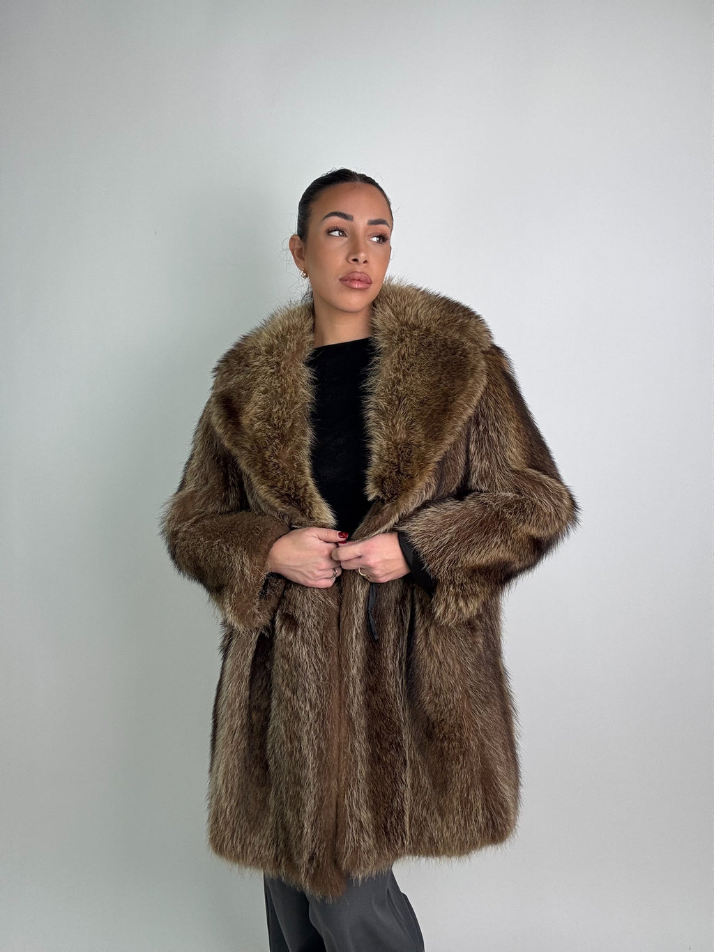 Giacca in marmotta N385