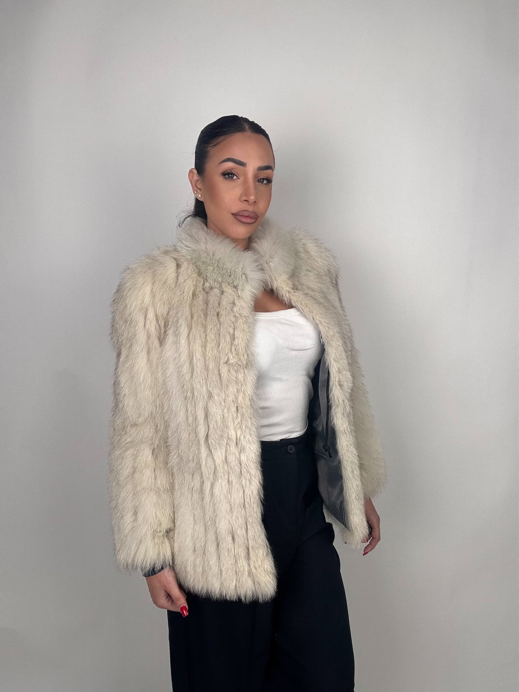 Mink Bomber Jacket
