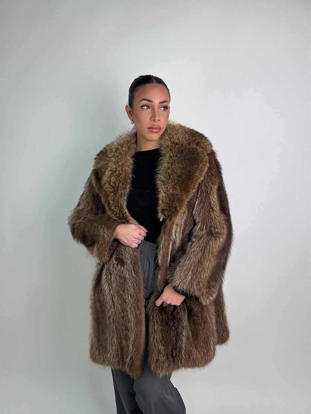 Giacca in marmotta N385