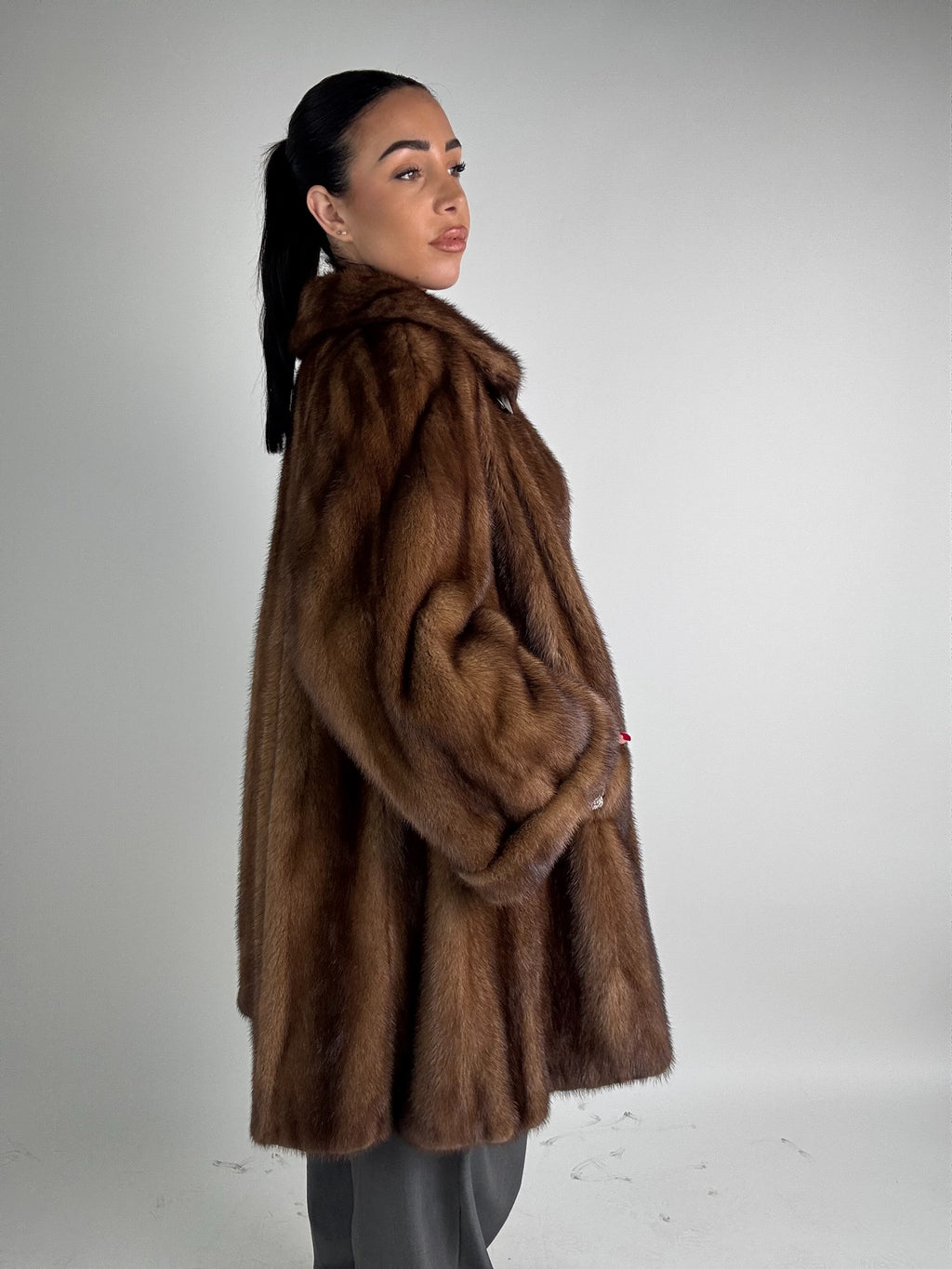 Cappotto in visone N532