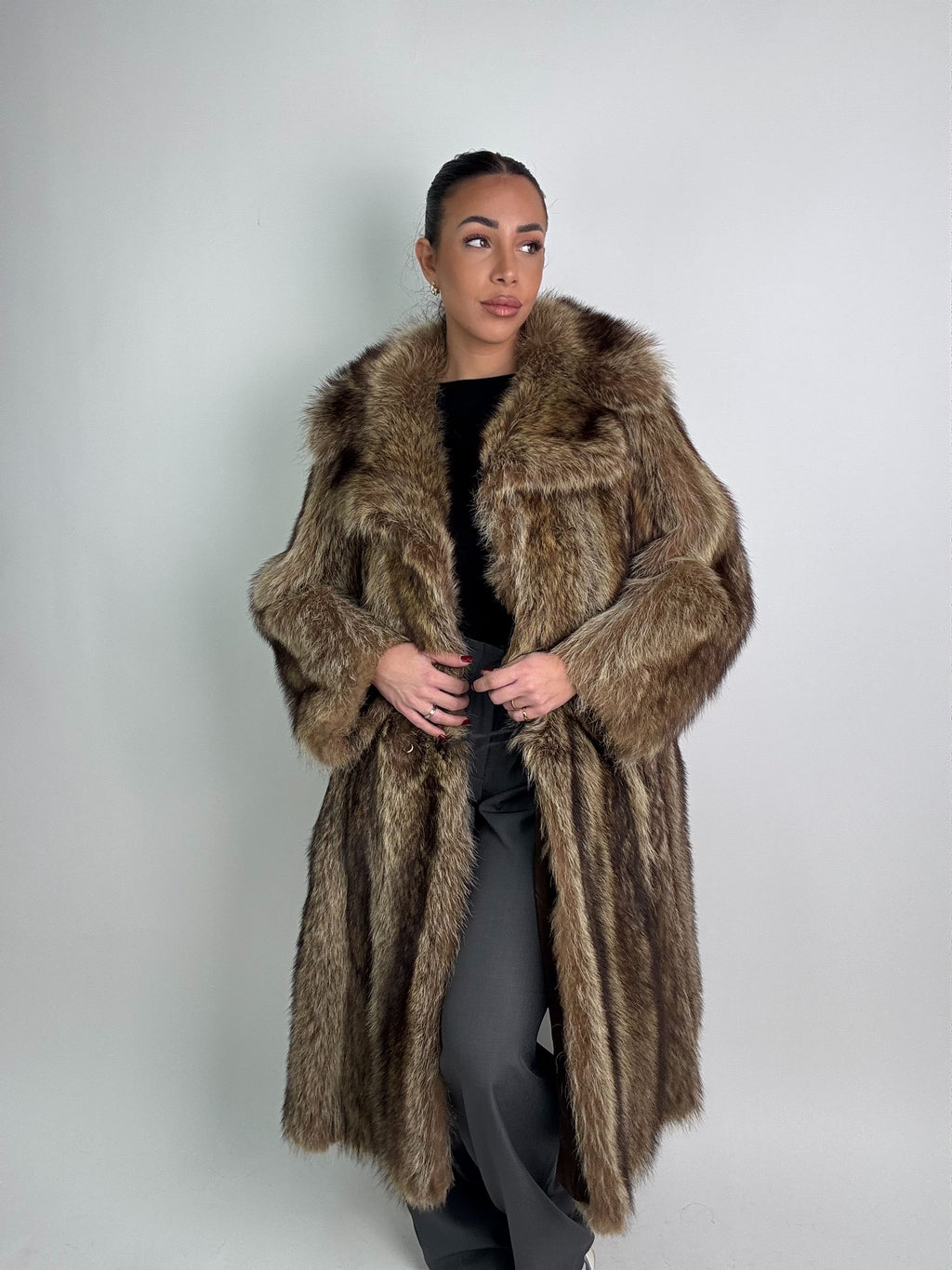 Cappotto in marmotta N389