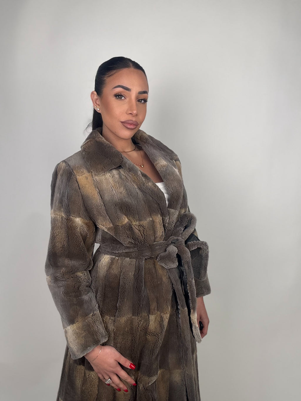 Cappotto in visone N629