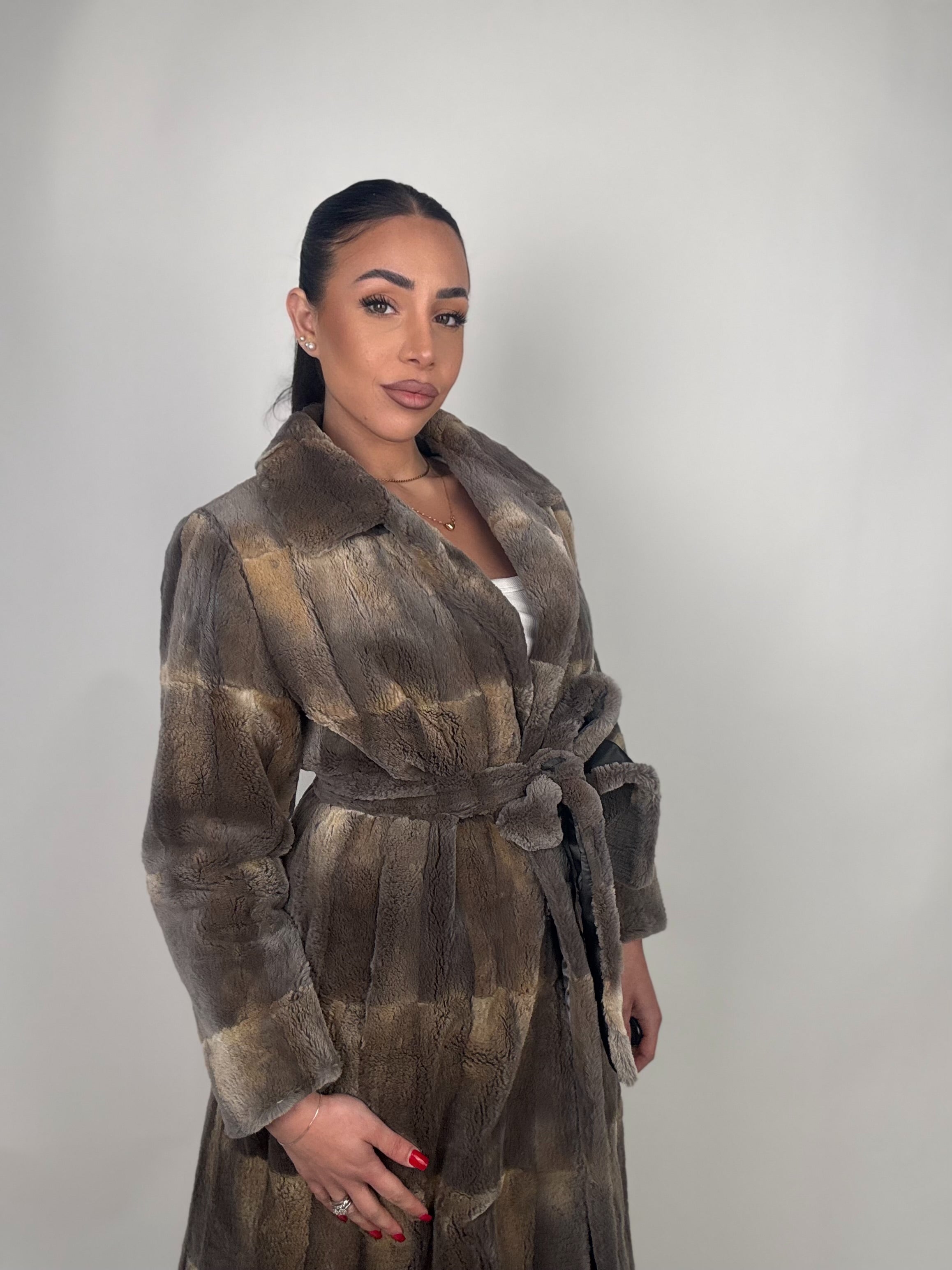 Cappotto in visone N629