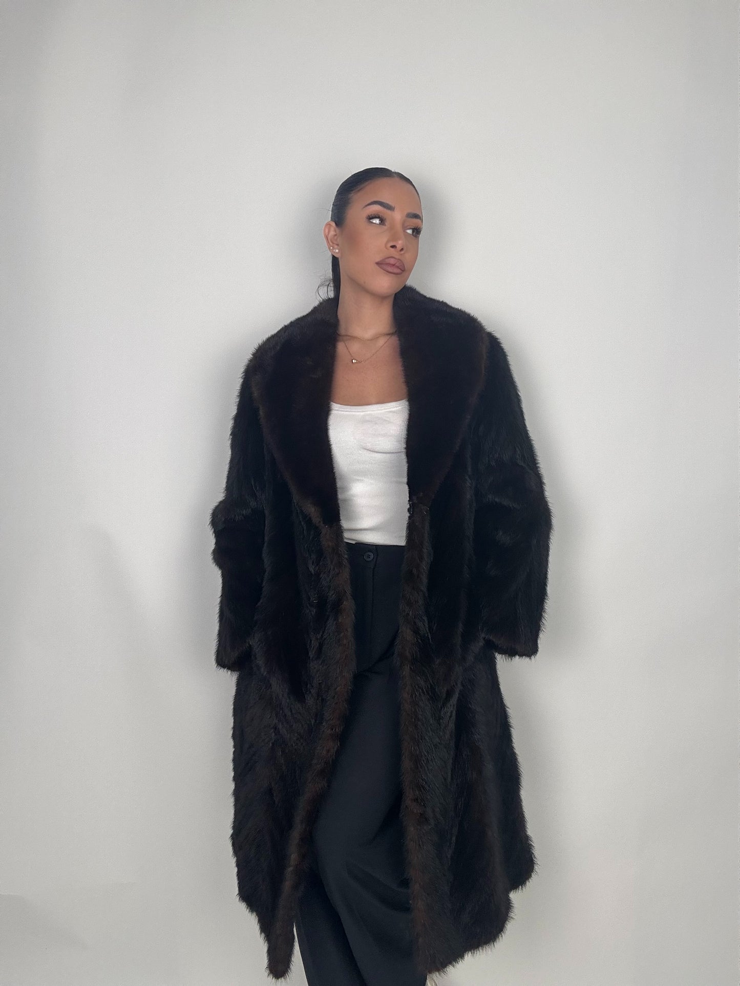 Cappotto in visone N632