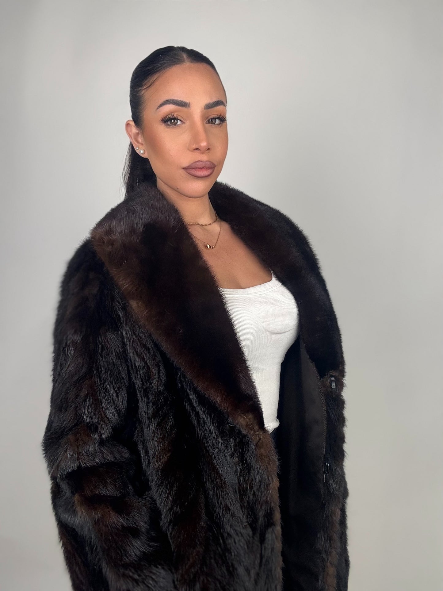 Cappotto in visone N632
