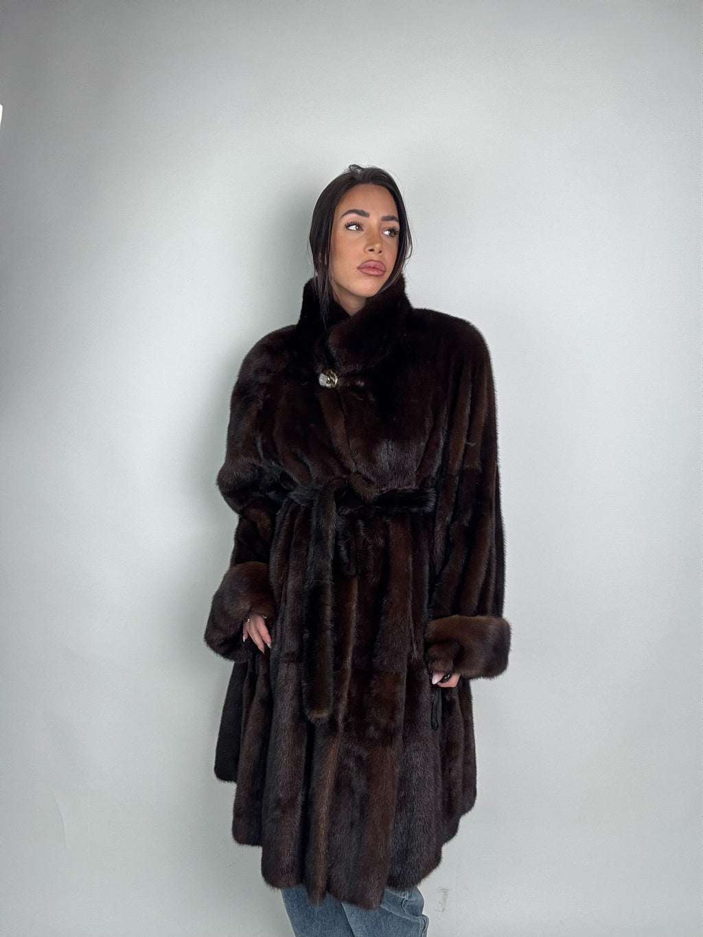 Cappotto in visone N463