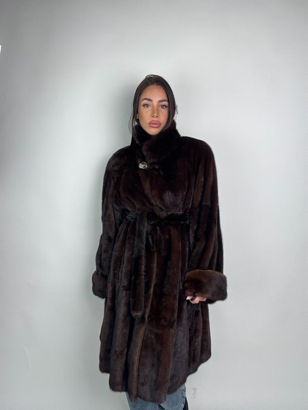Cappotto in visone N463