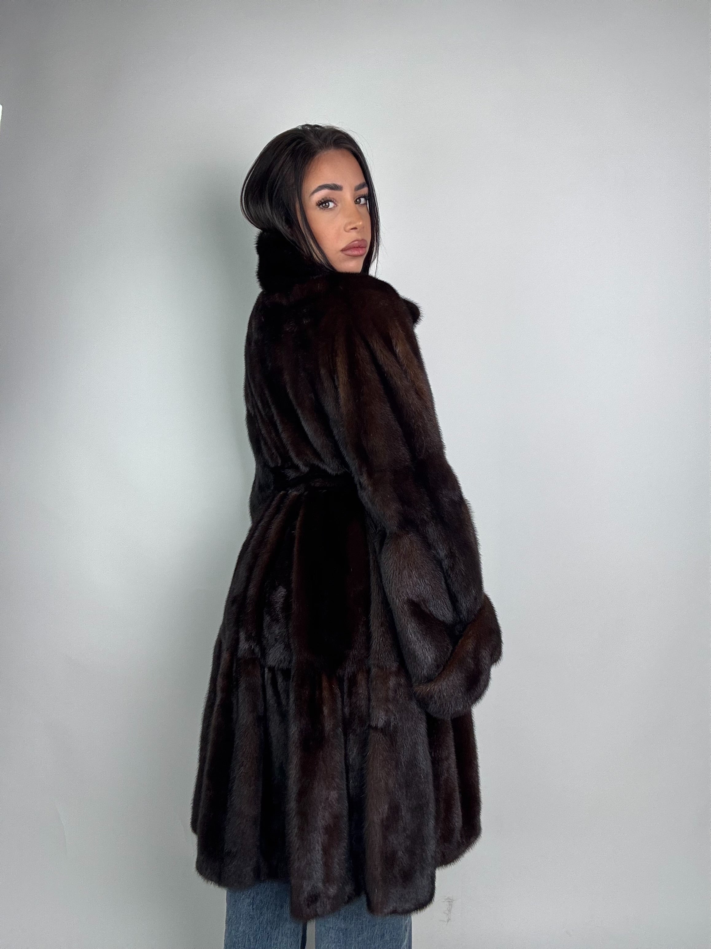 Cappotto in visone N463