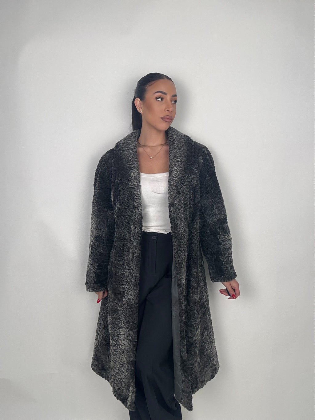 Cappotto in astrakan N71
