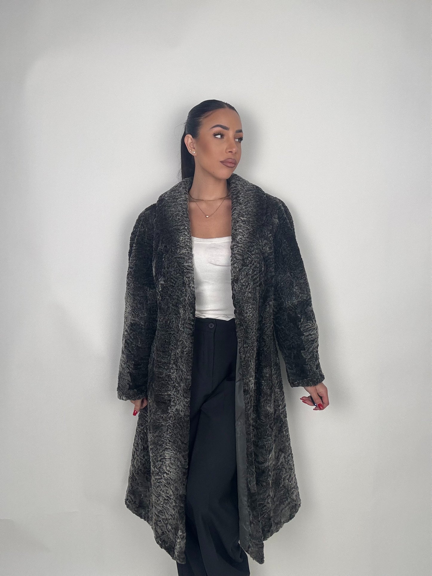 Cappotto in astrakan N71