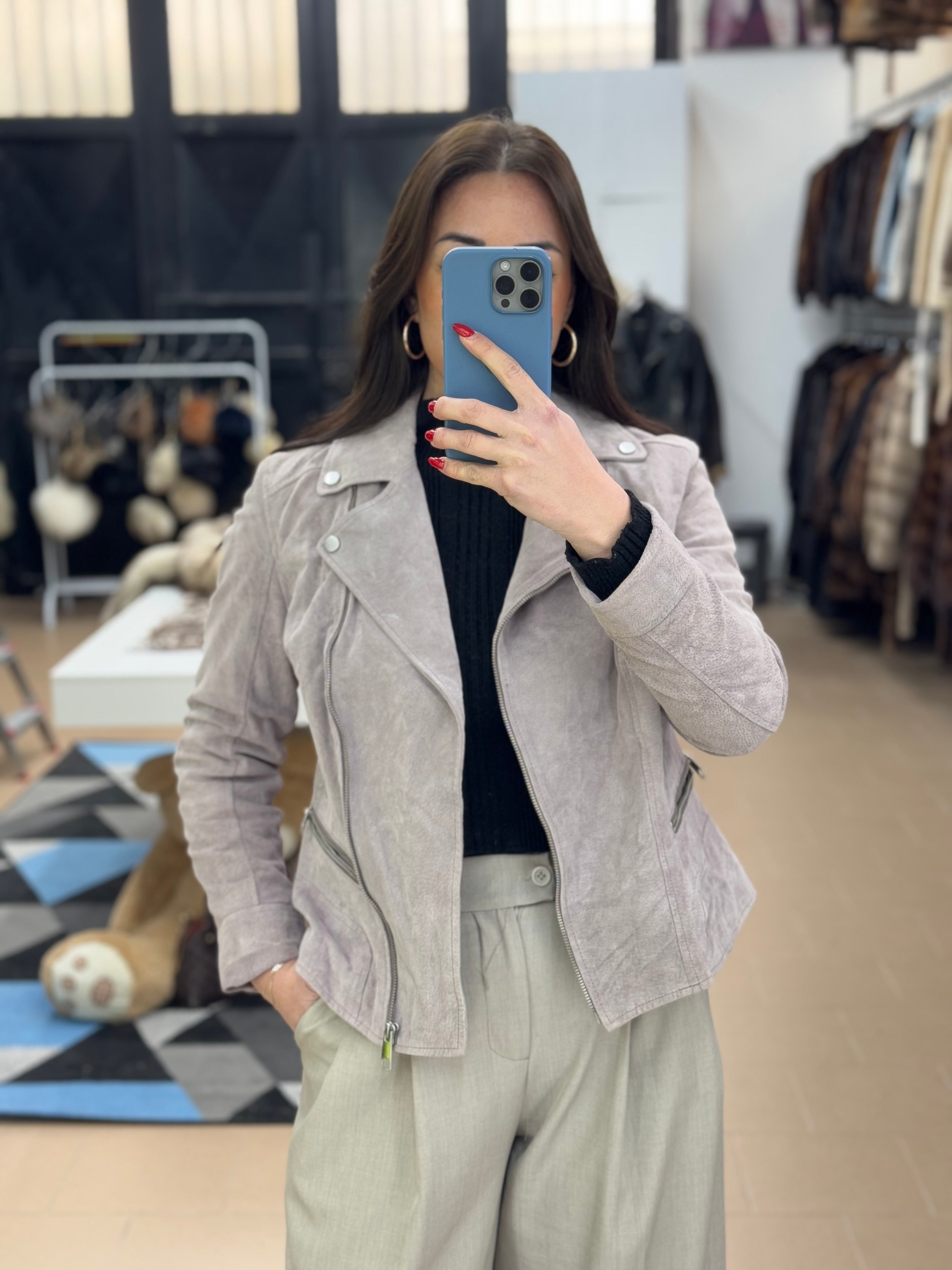 Chiodo in pelle