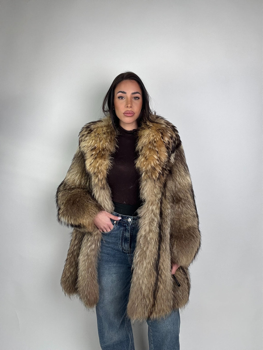 Mink Bomber Jacket