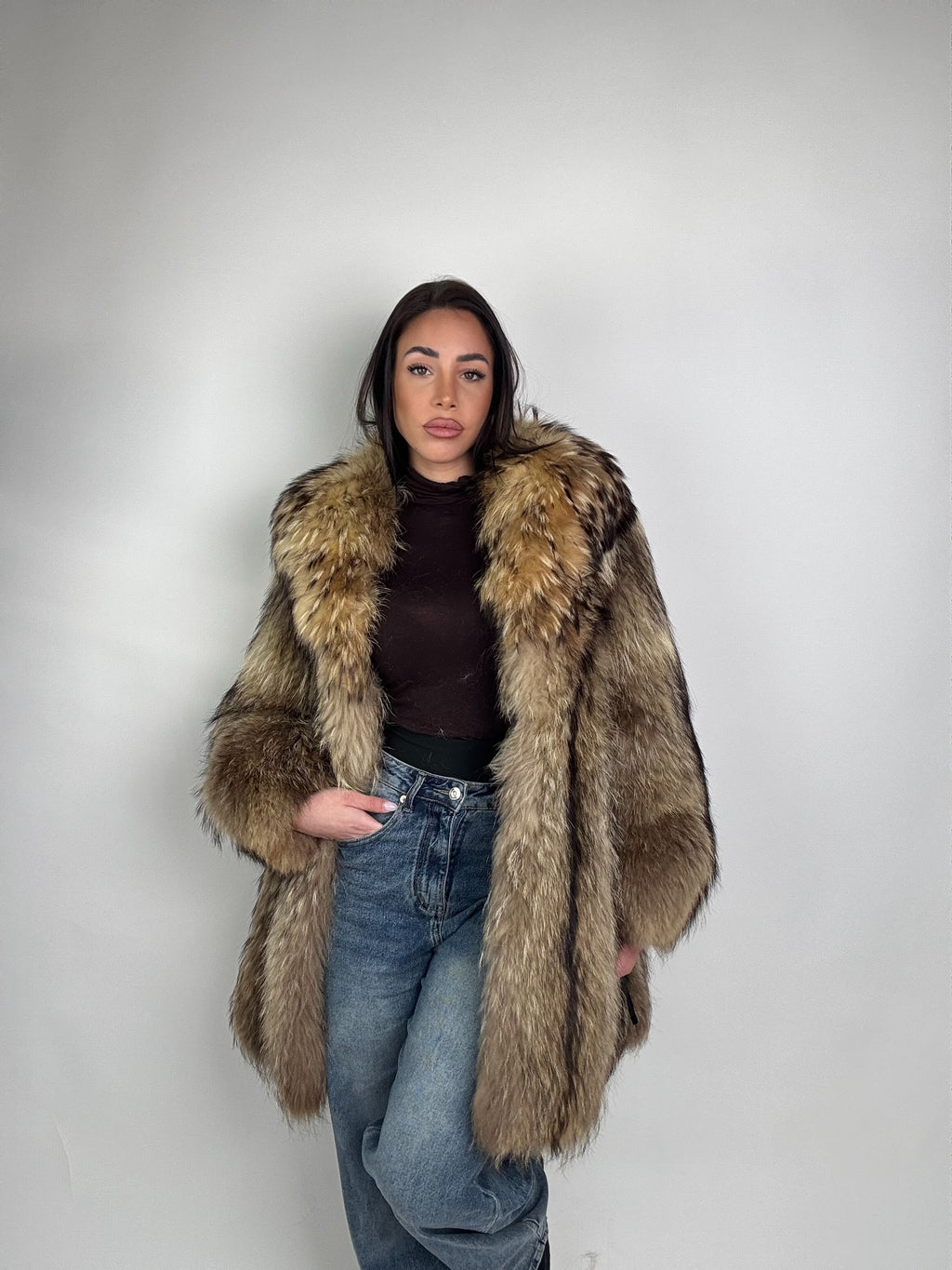Mink Bomber Jacket