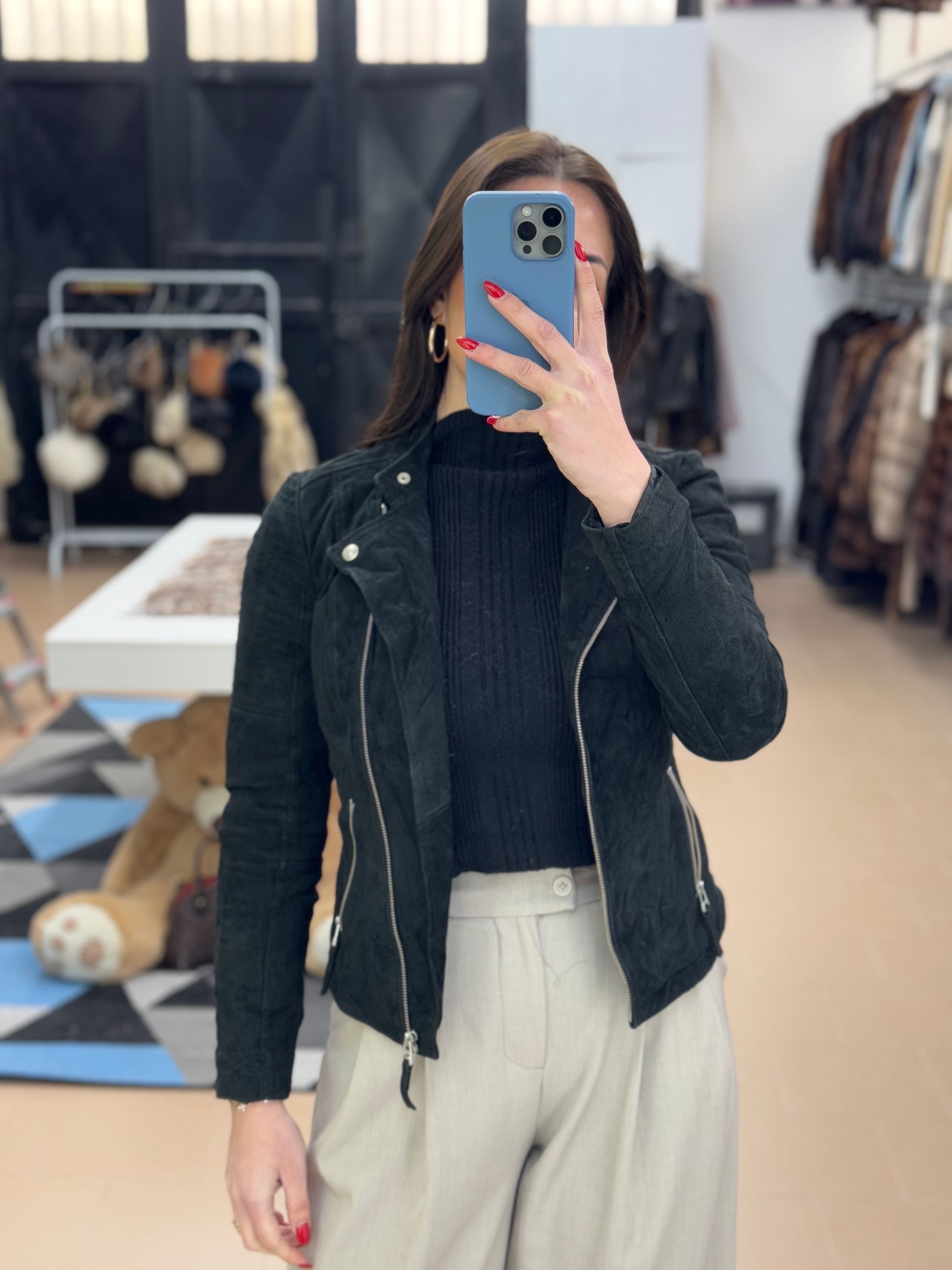 Chiodo in pelle