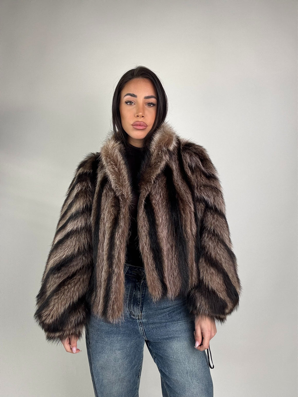 Mink Bomber Jacket