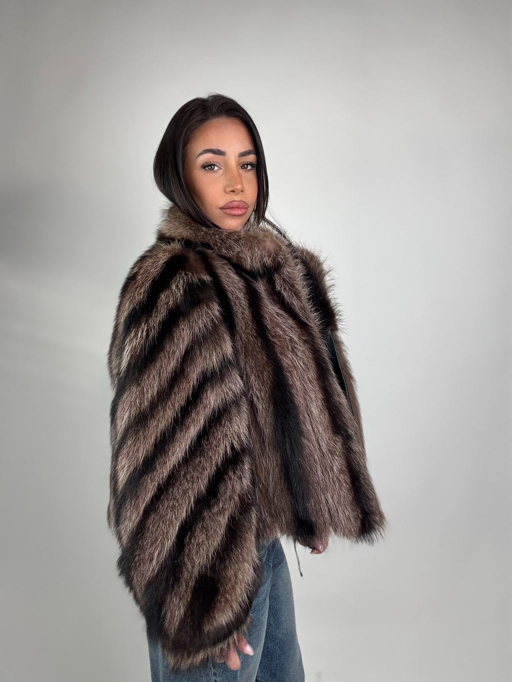 Mink Bomber Jacket