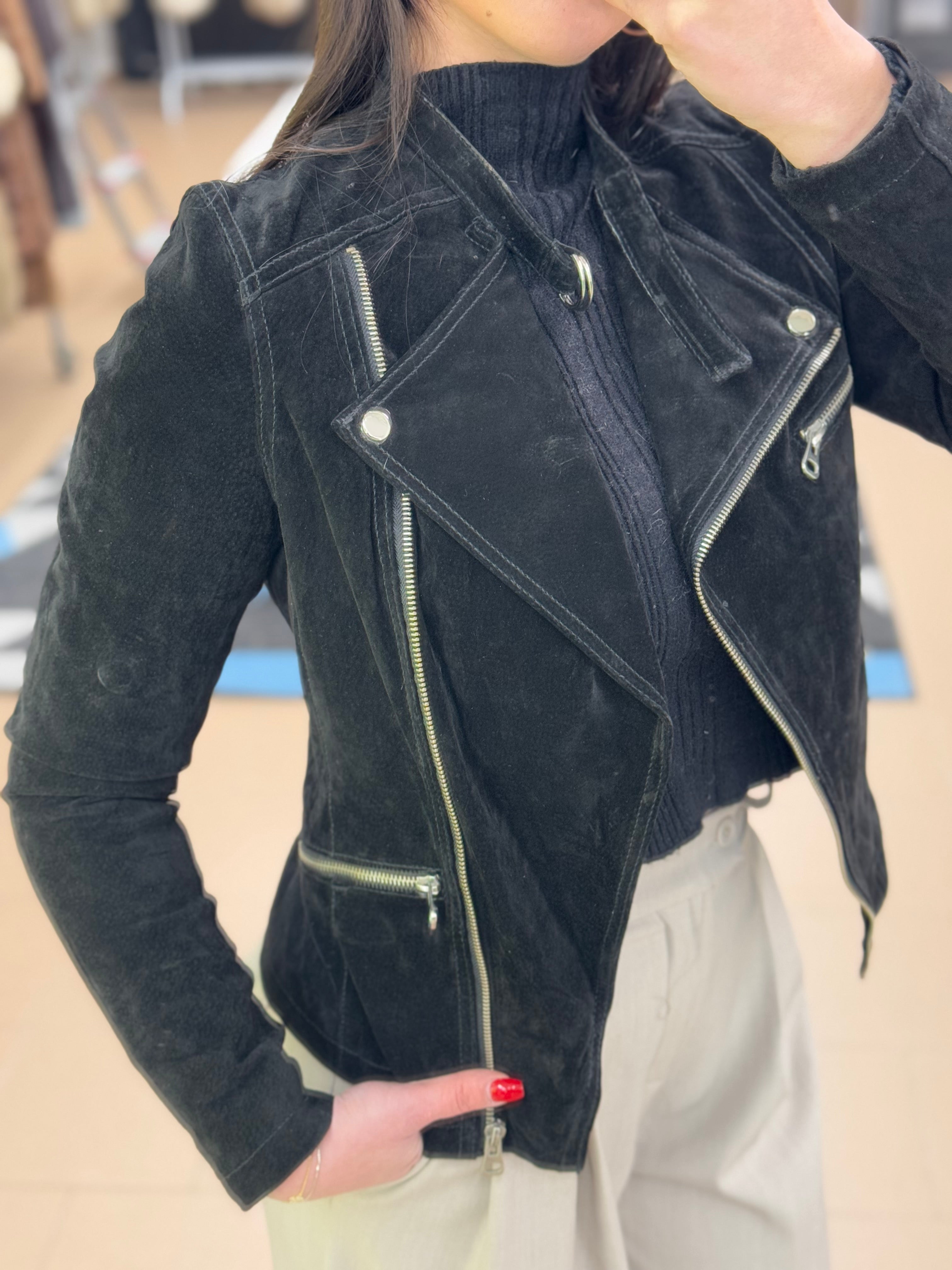 Chiodo in pelle