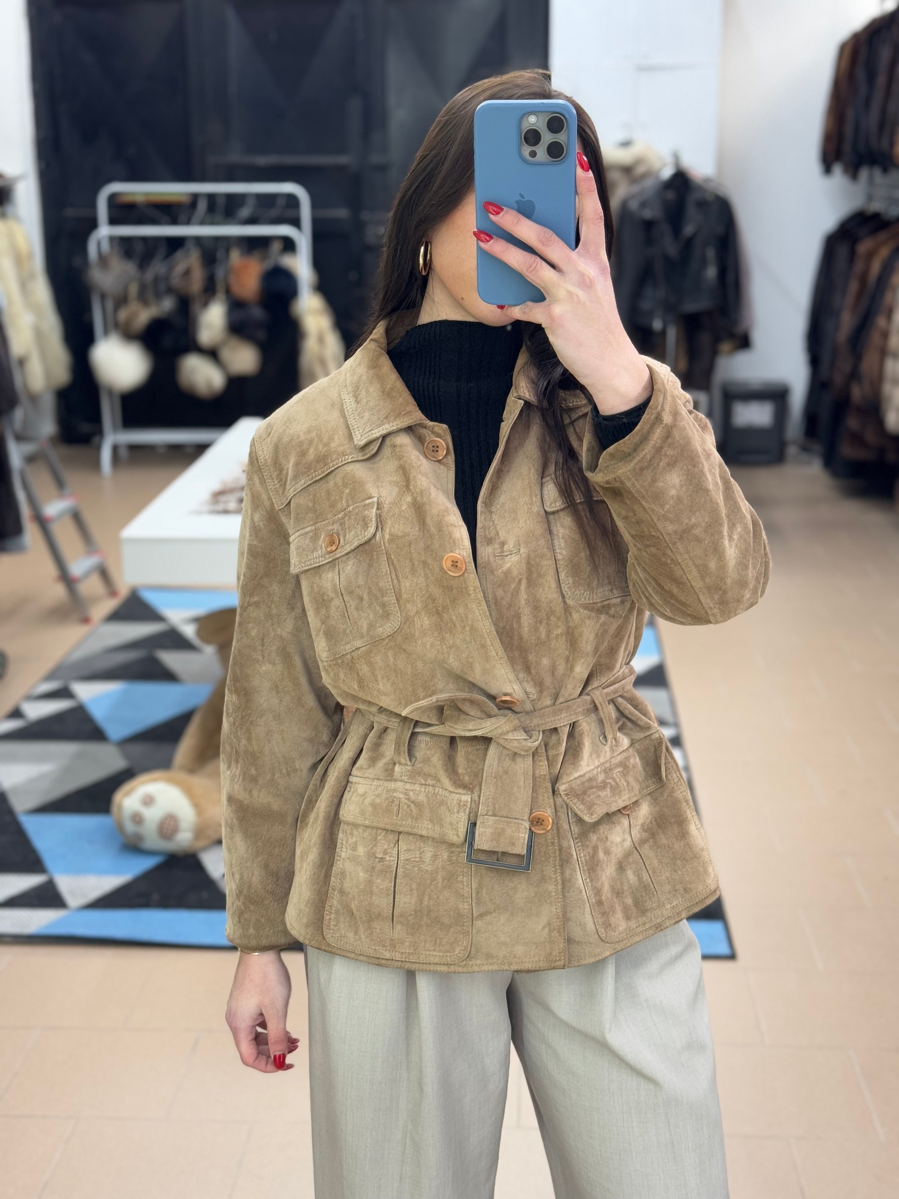 Giacca in pelle