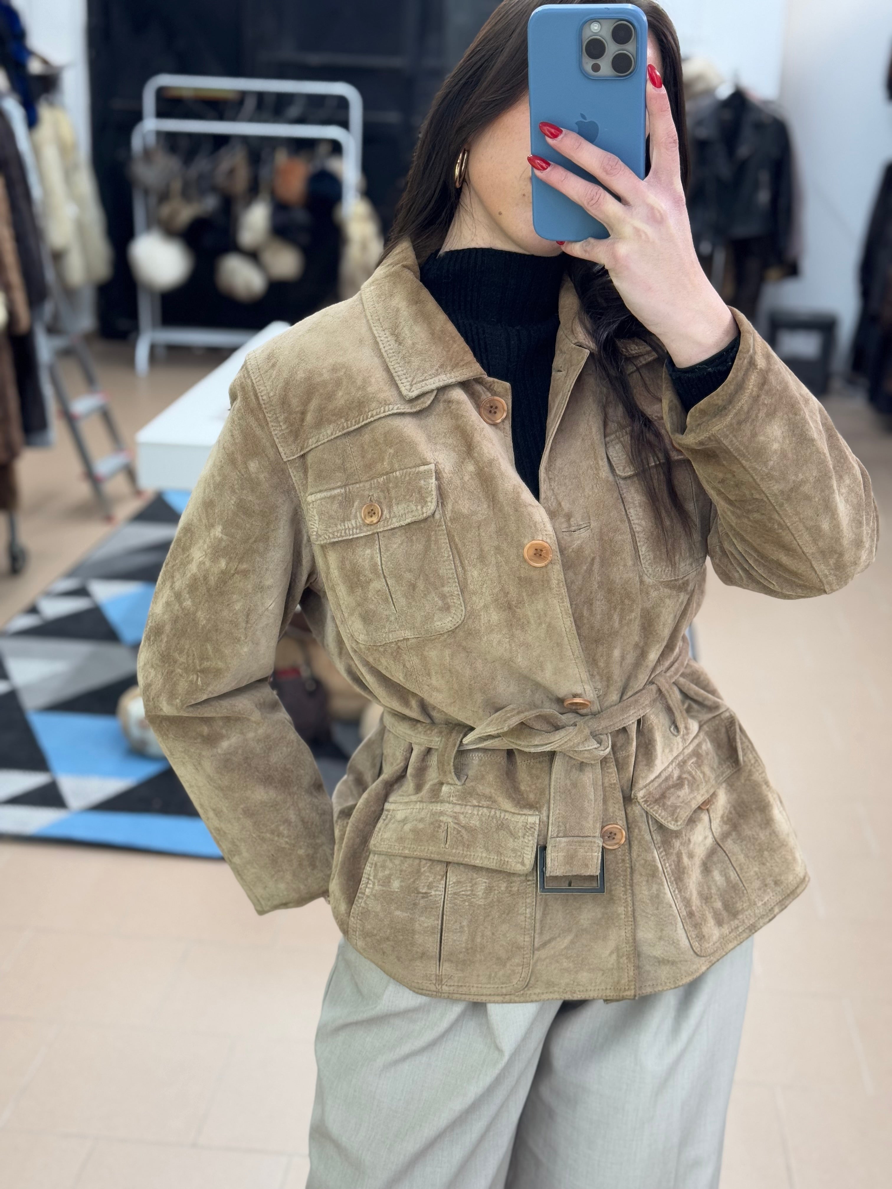 Giacca in pelle