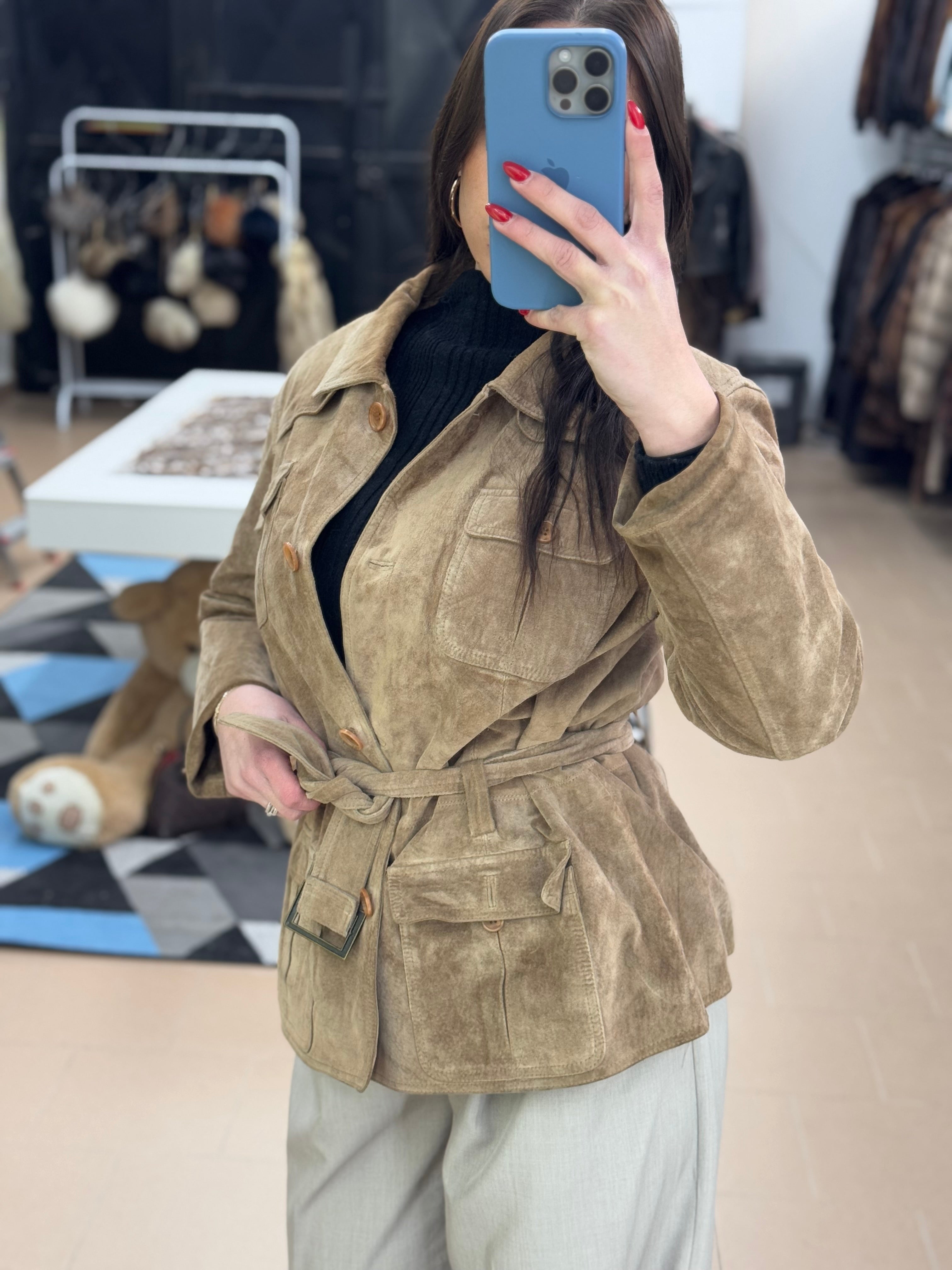 Giacca in pelle