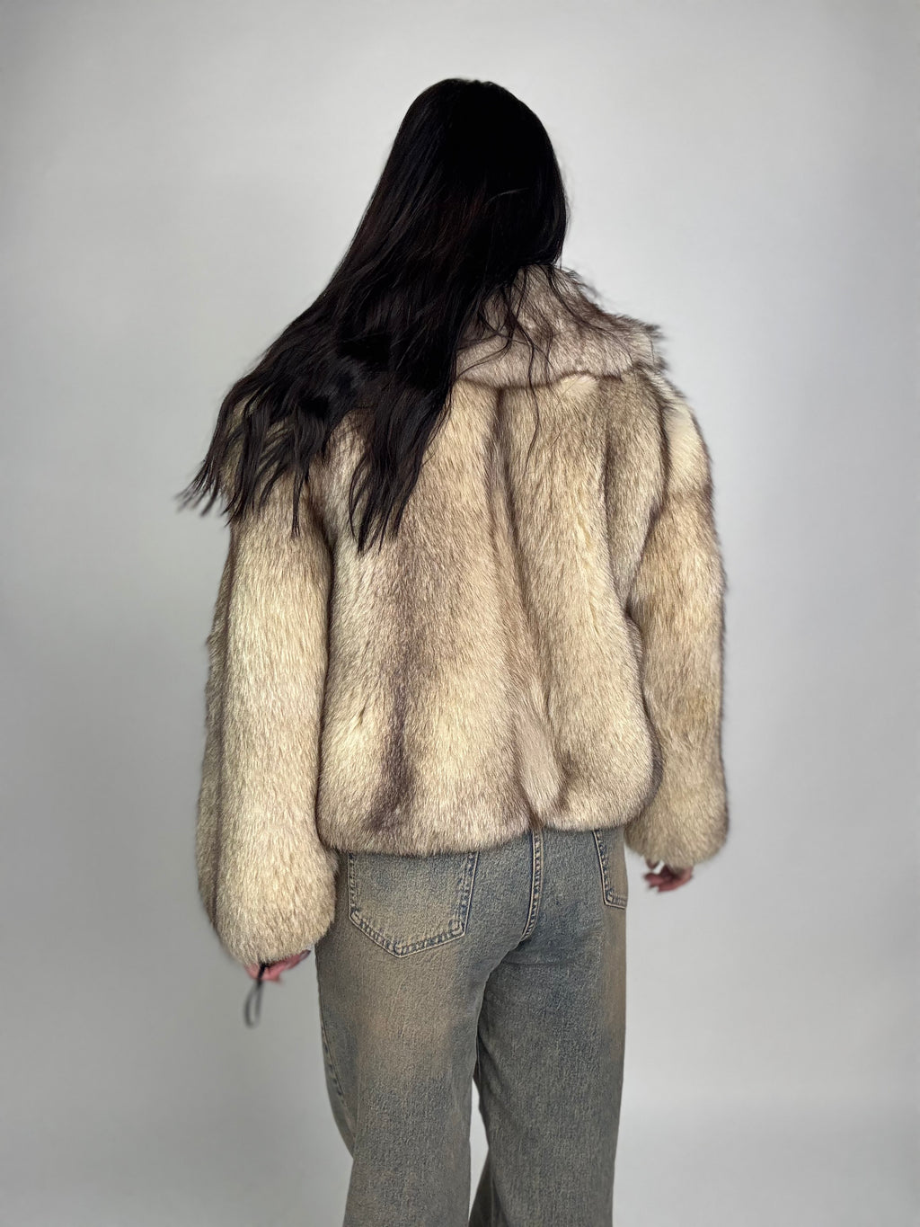 Mink Bomber Jacket