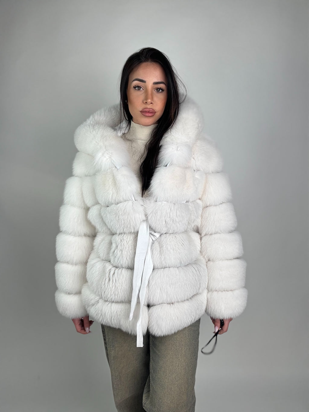 Mink Bomber Jacket