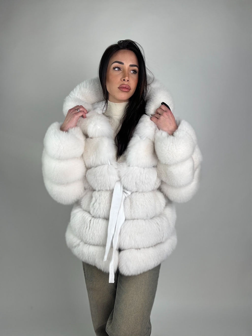 Mink Bomber Jacket