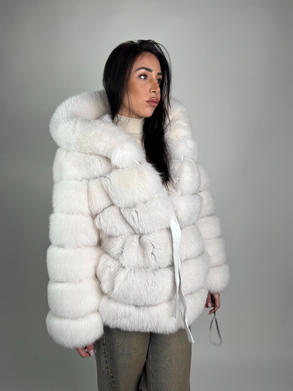 Mink Bomber Jacket