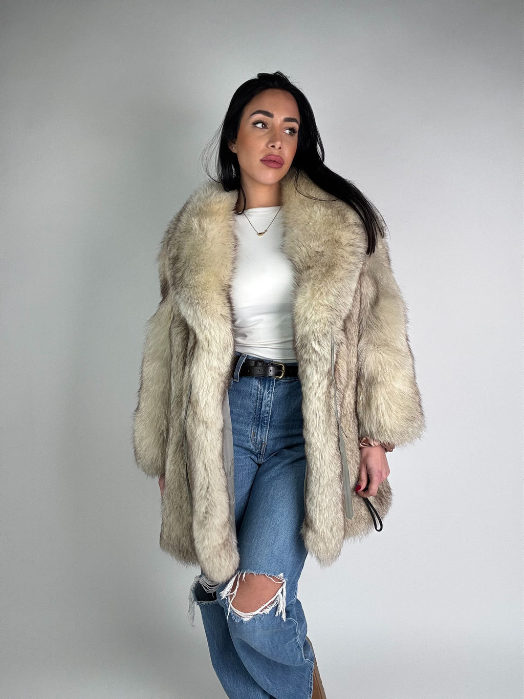 Mink Bomber Jacket