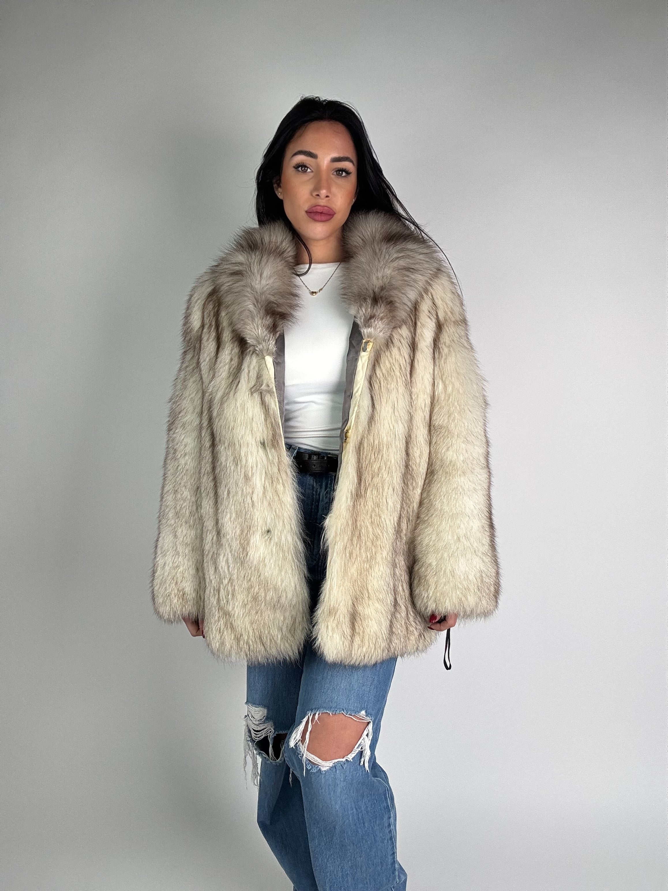 Mink Bomber Jacket