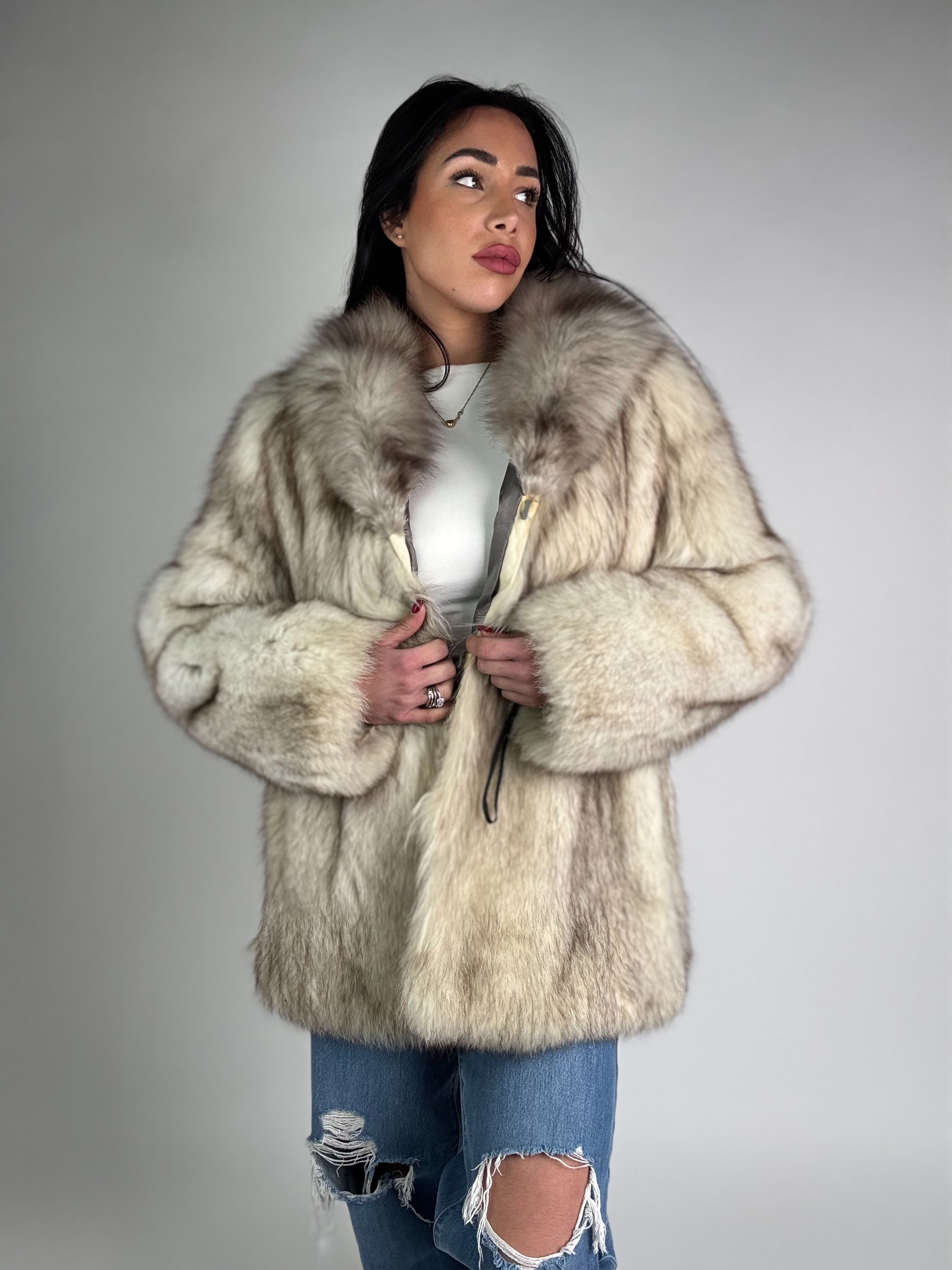 Mink Bomber Jacket