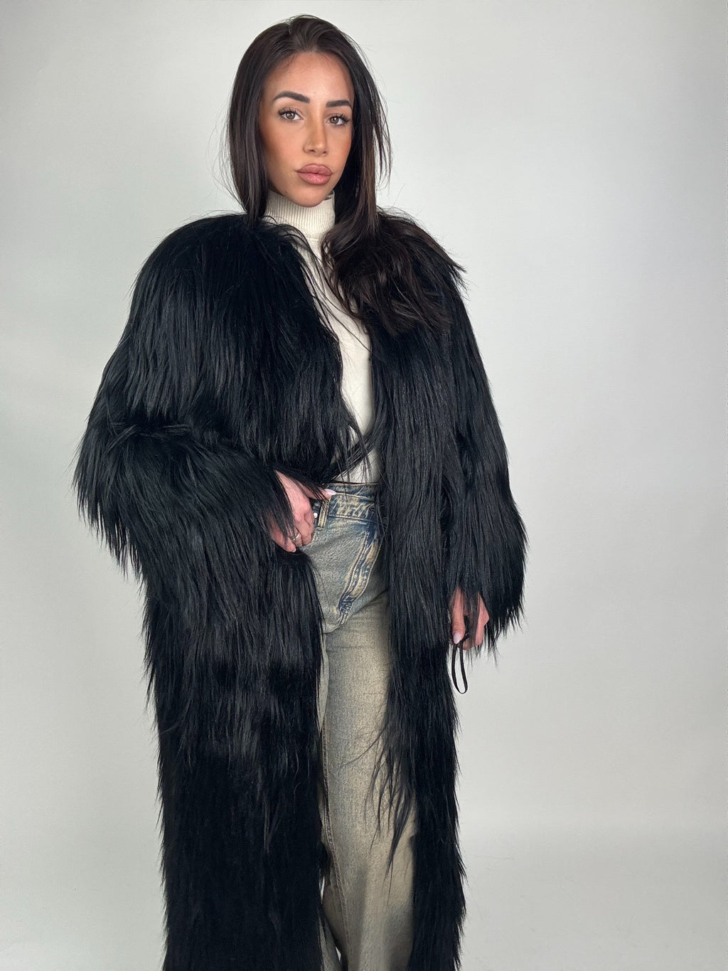 Mink Bomber Jacket