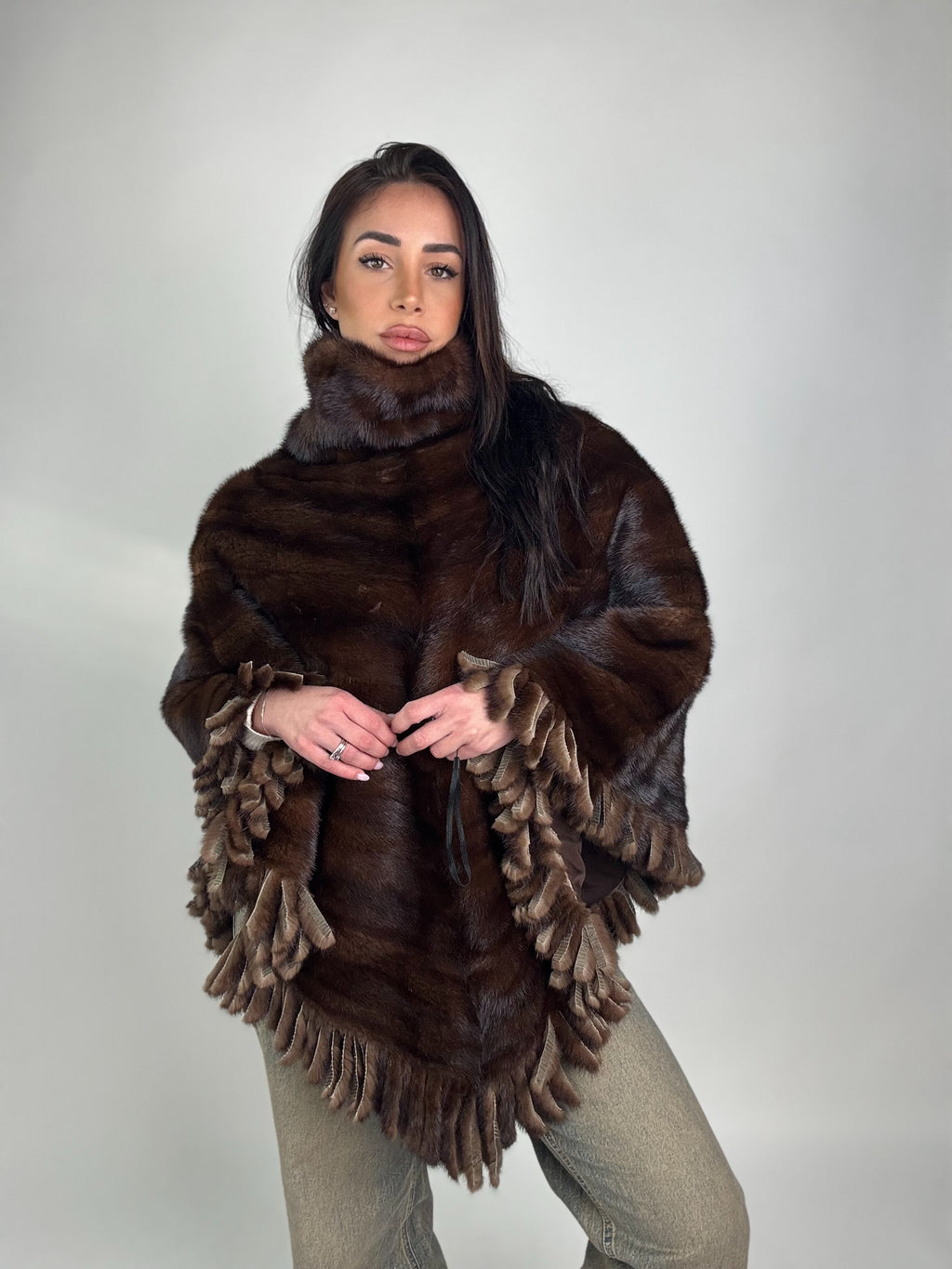 Mink Bomber Jacket