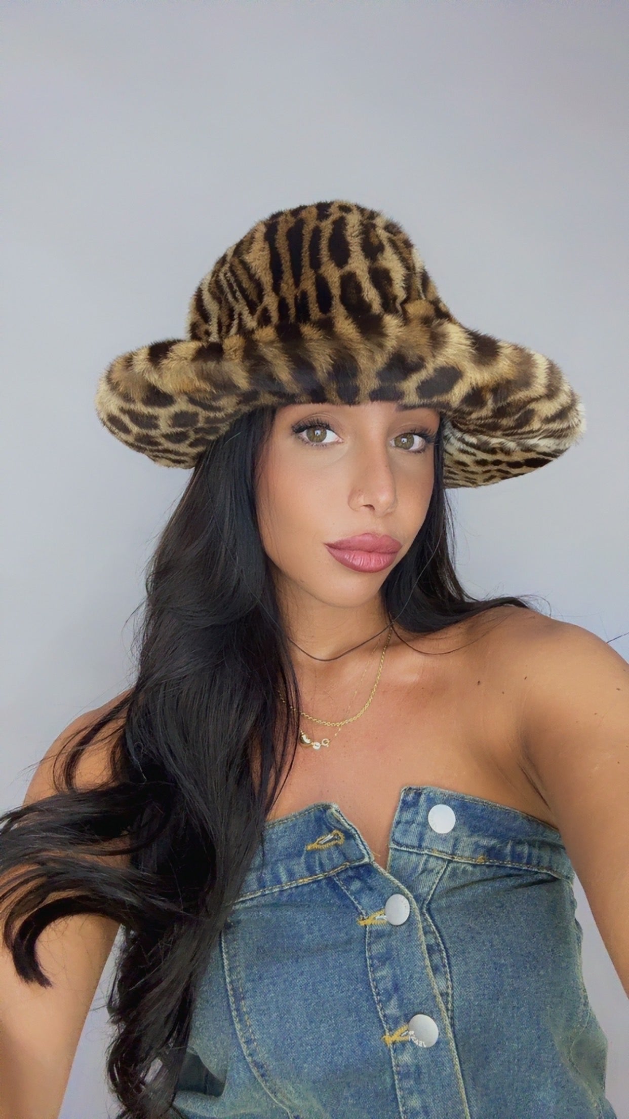 Cappello in leopardo 14