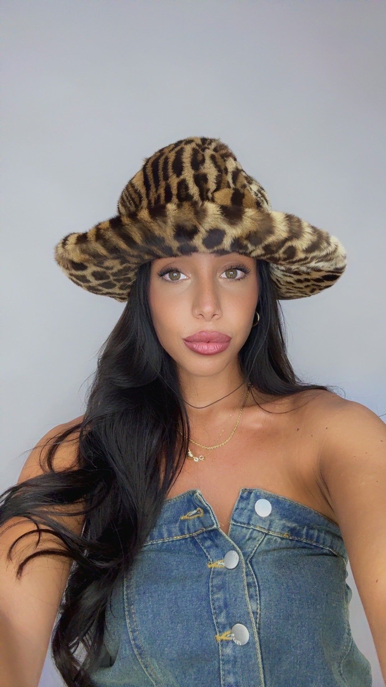 Cappello in leopardo 14
