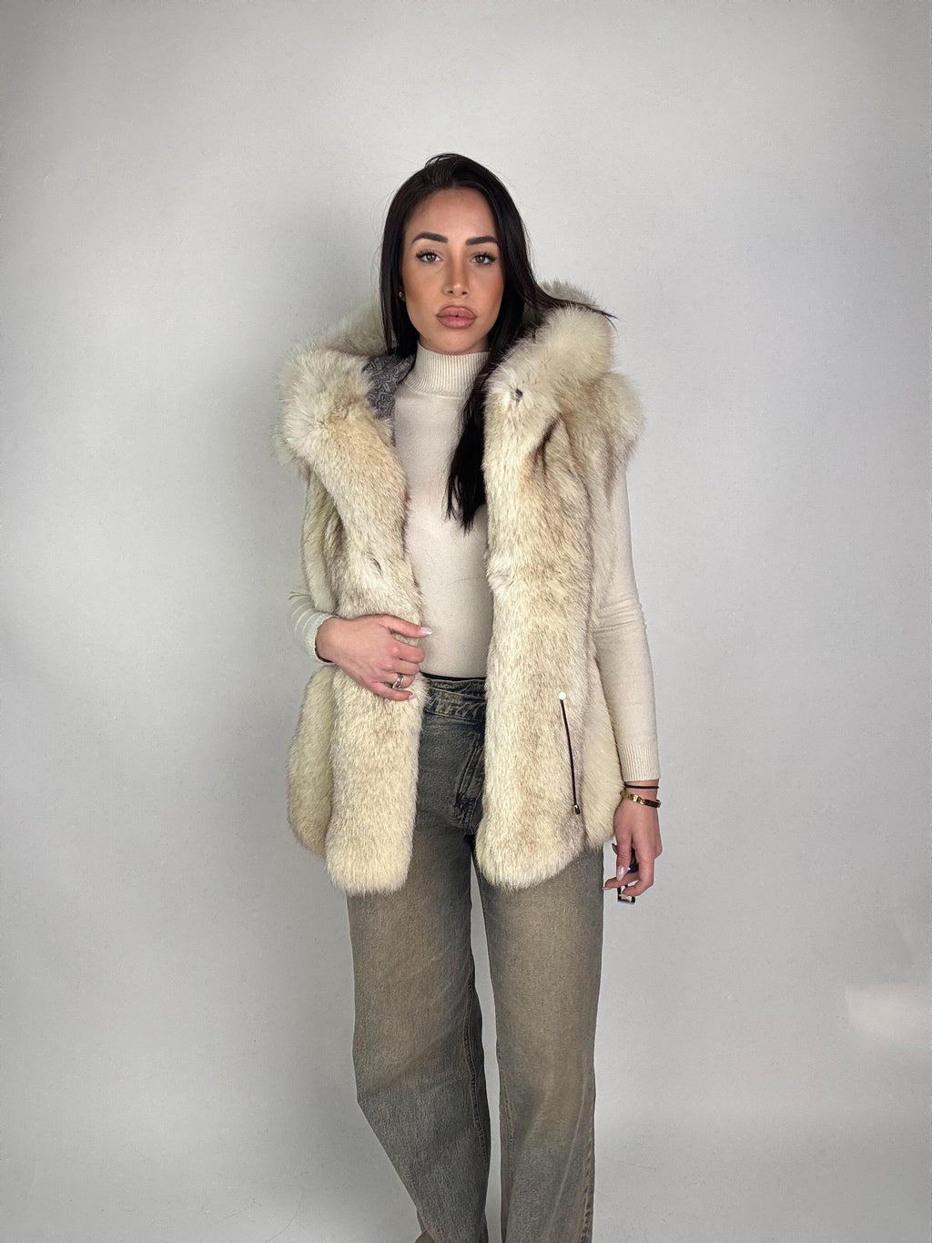 Mink Bomber Jacket