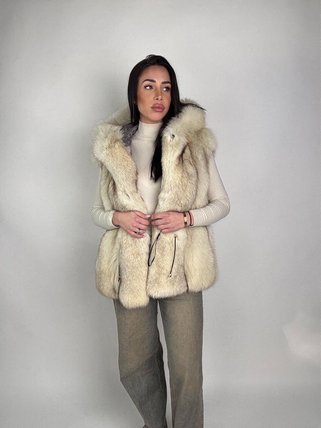 Mink Bomber Jacket