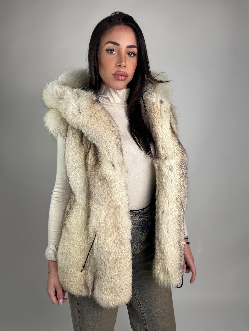Mink Bomber Jacket