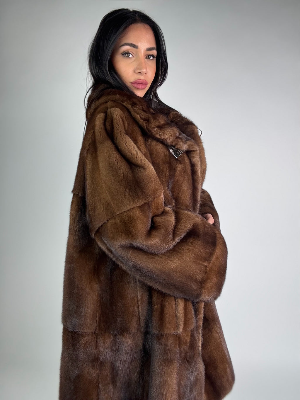 Cappotto in visone N535