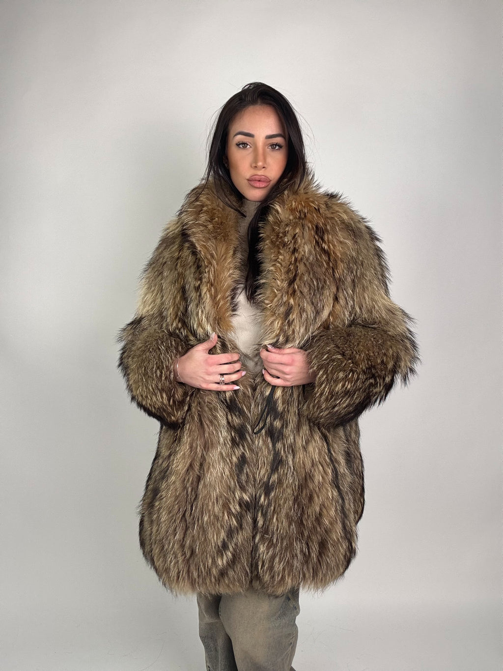 Mink Bomber Jacket