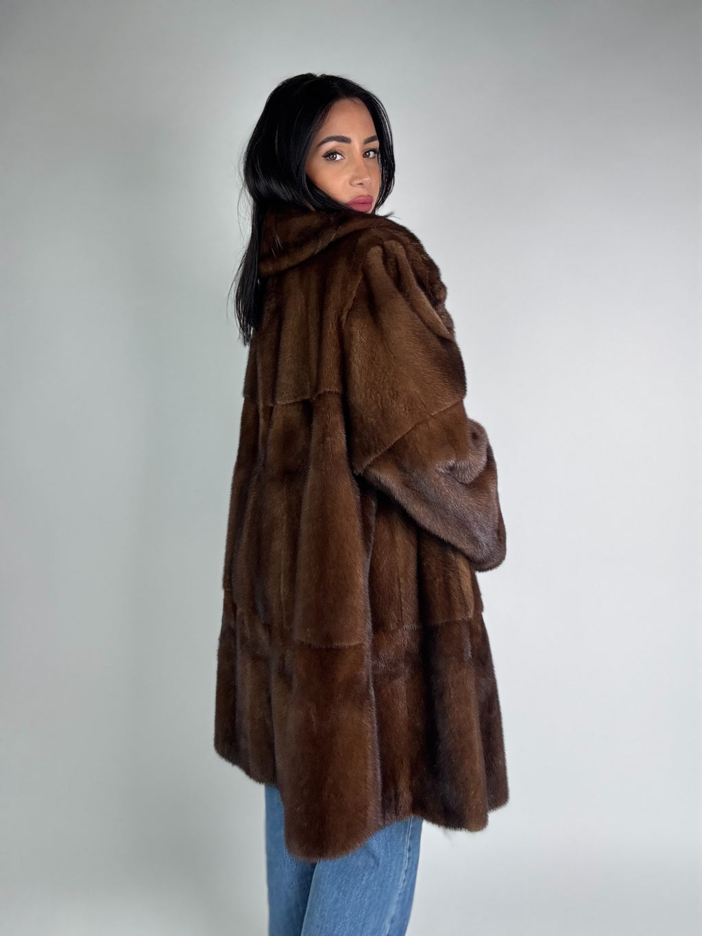 Cappotto in visone N535