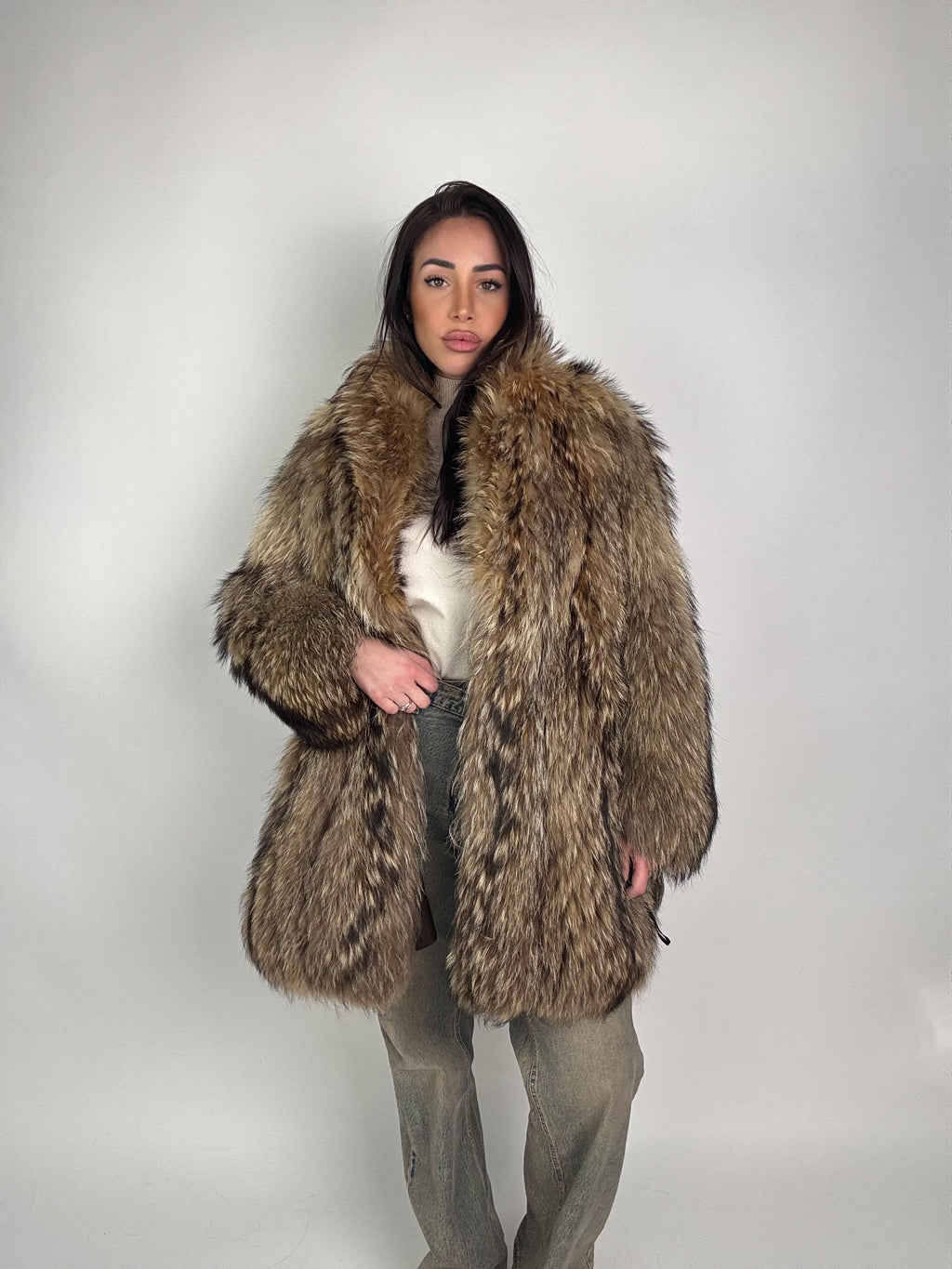 Mink Bomber Jacket