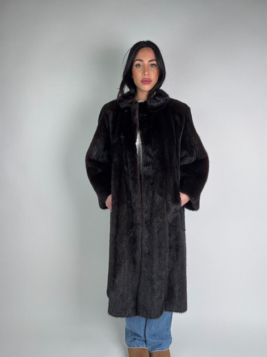 Cappotto in visone N537