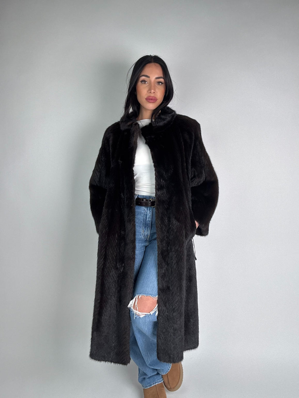 Cappotto in visone N537