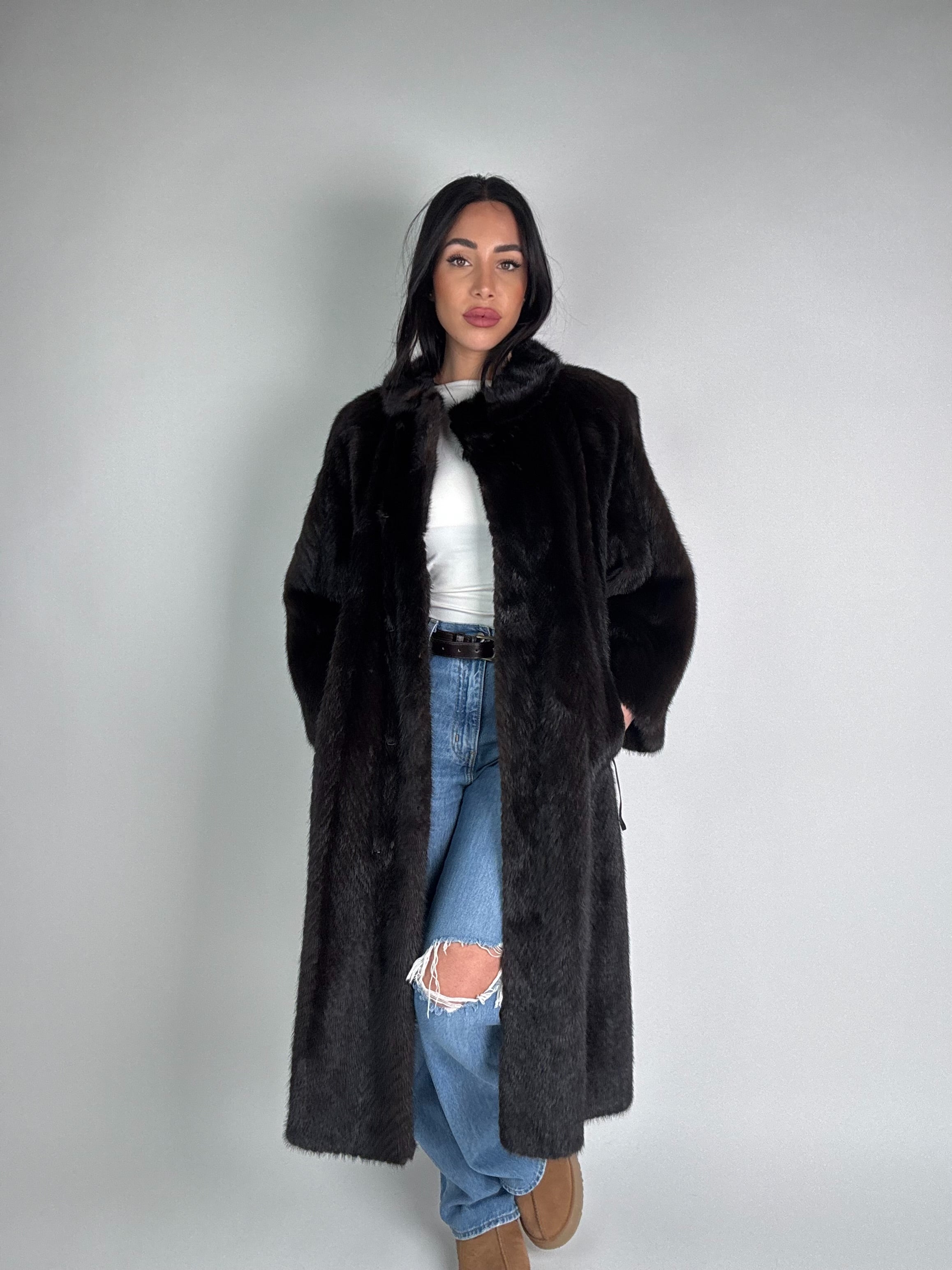 Cappotto in visone N537