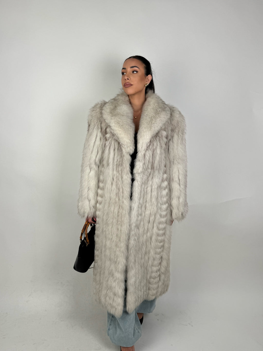 Cappotto in volpe della groenlandia N522
