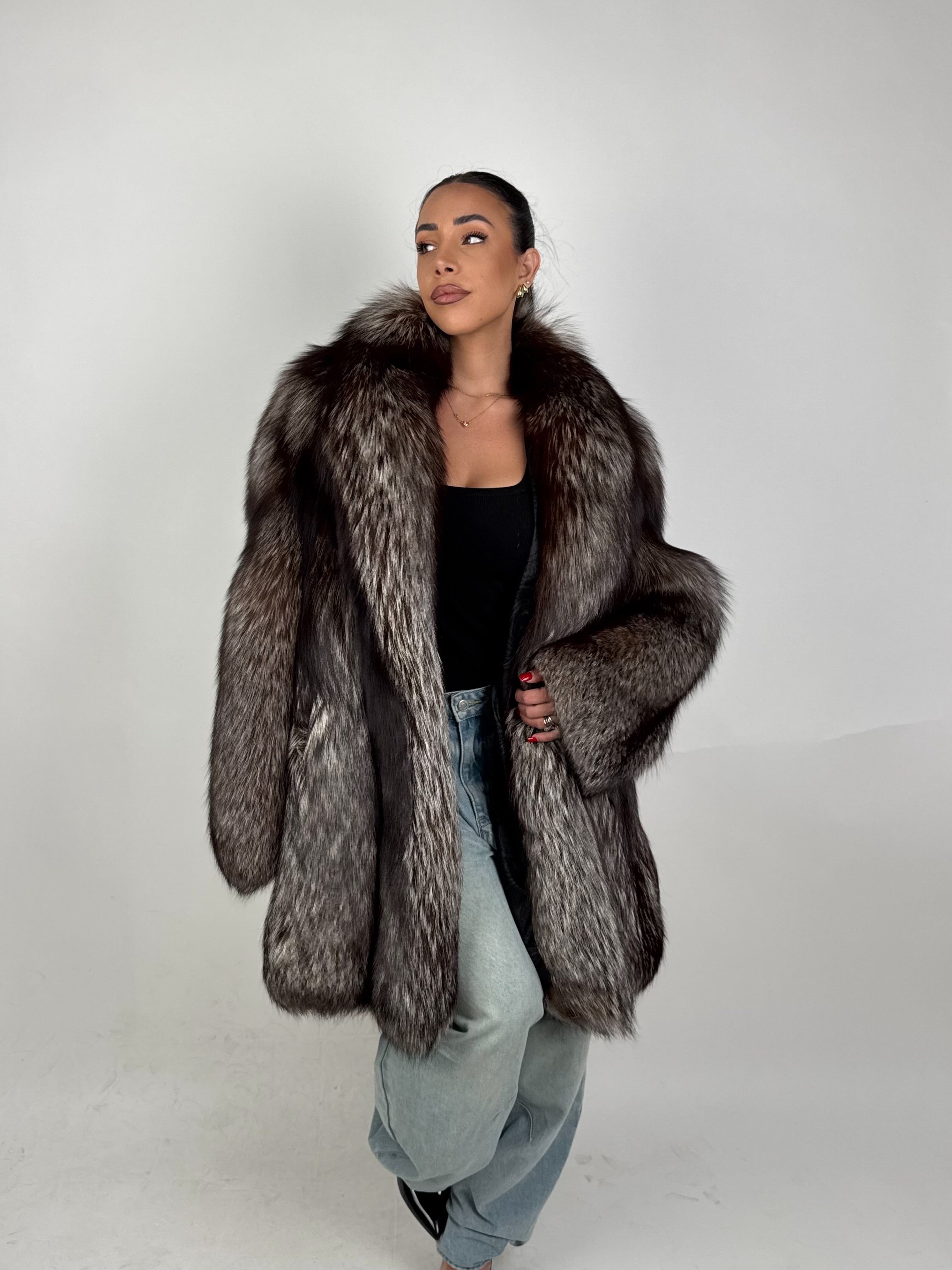 Mink Bomber Jacket