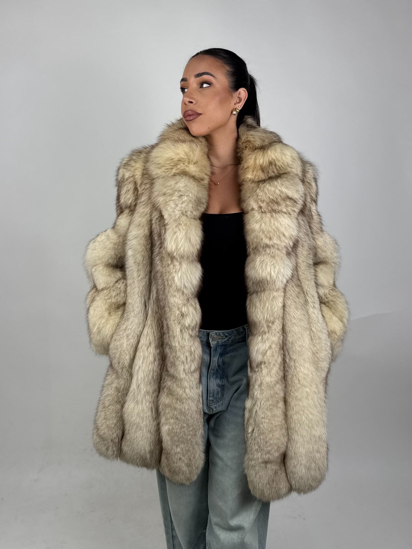 Mink Bomber Jacket