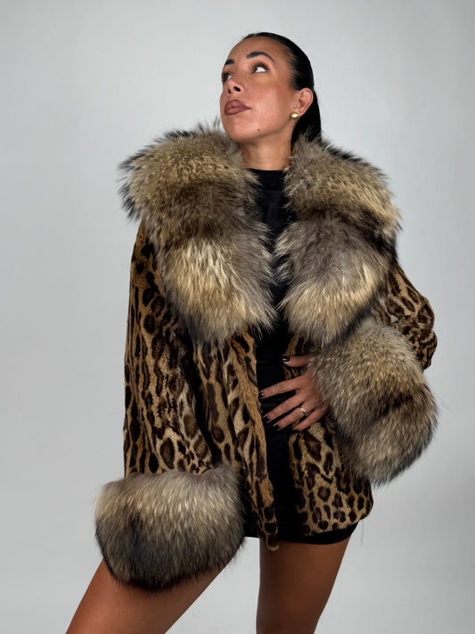 Giacca in leopardo N517